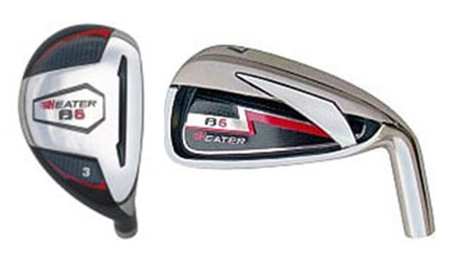 Package Set Of 3 Pw Heater B6 Hybrid Iron Combo Heater Bmt 9 5a Driver 3 5 Woods Black Ghost Putter